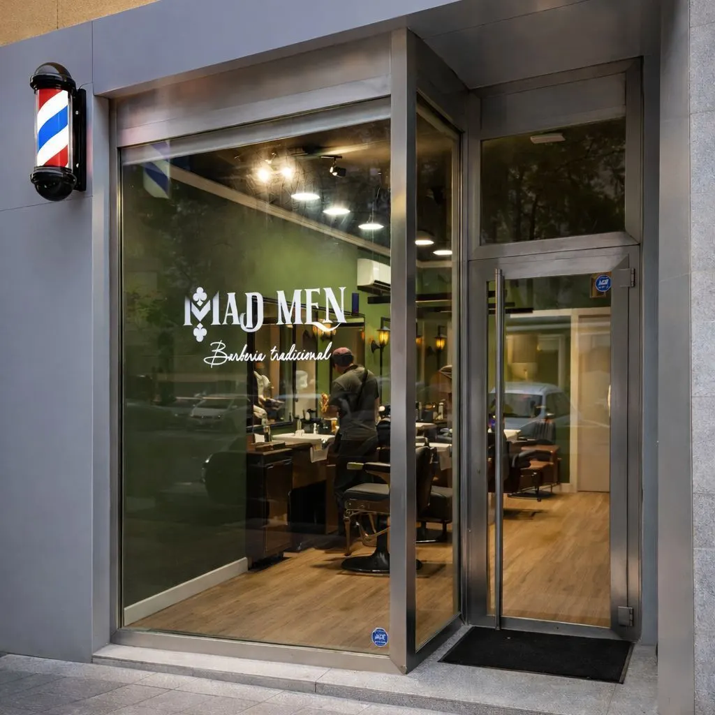 Barbería MadMen en Retiro, Madrid